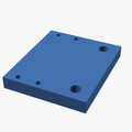 Laser mounting plate