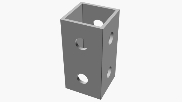 2 hole frame - smallest frame useful for making tri joints