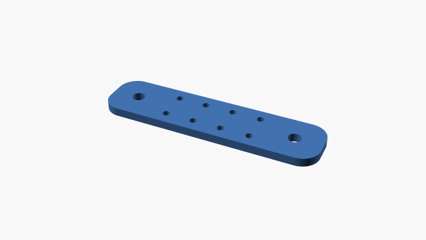 Inch to 20mm / 40mm adapter plate Inch to 20mm / 40mm adapter plate